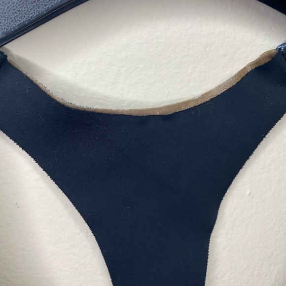 Lululemon Invigorate Mesh Insert Sports Bra Crystalline Splash Blue Size 8 - Picture 5 of 6